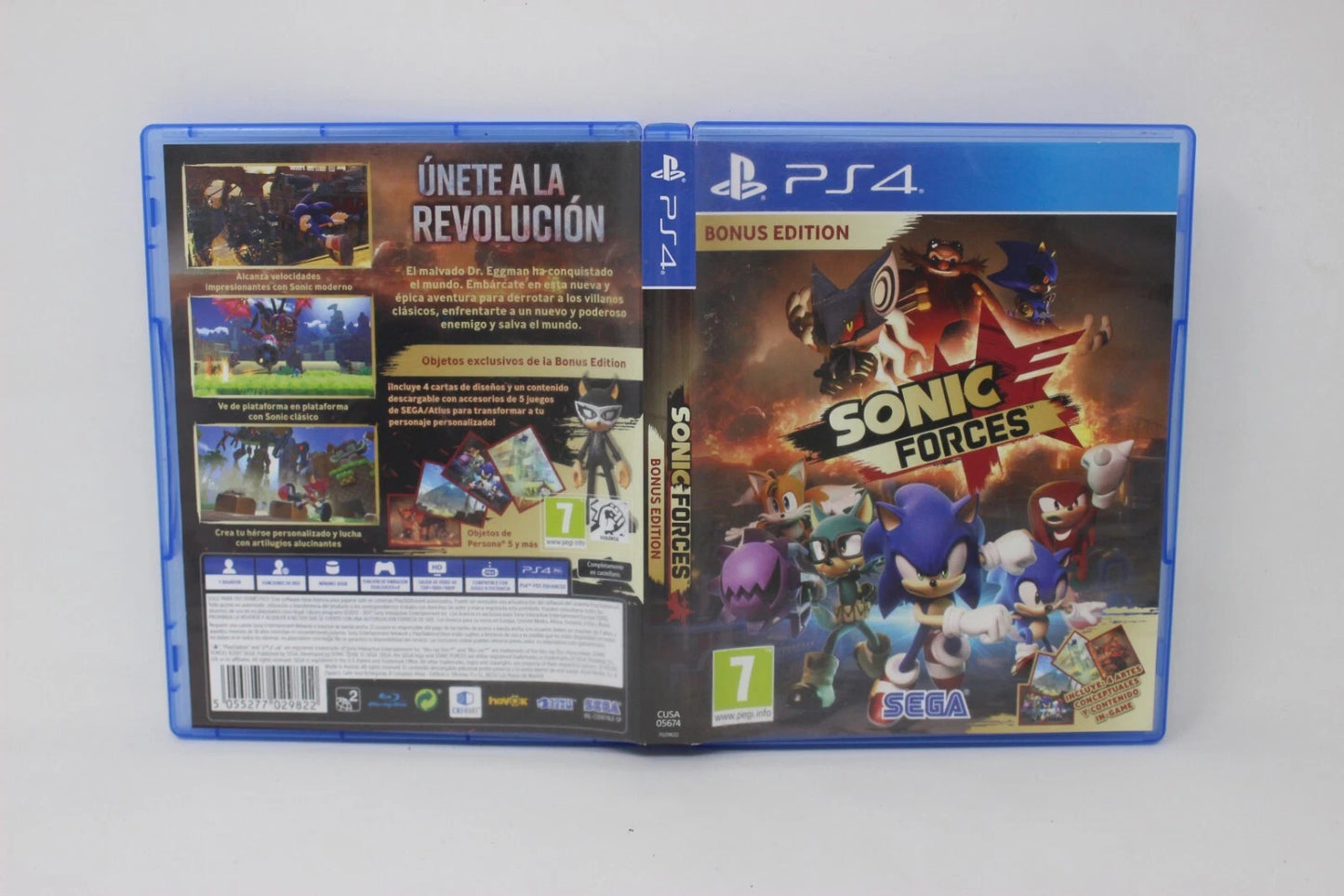 SONIC FORCES PLAY STATION 4 PS4 SONY FISICO INV-11428