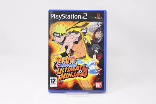 NARUTO ULTIMATE NINJA 4 SONY PS2 PLAY STATION INV-11354