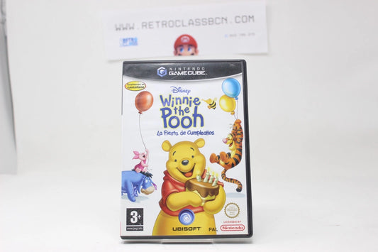 WINNIE THE POOH LA FIESTA DE CUMPLEAÑOS Nintendo GameCube cube inv-11125
