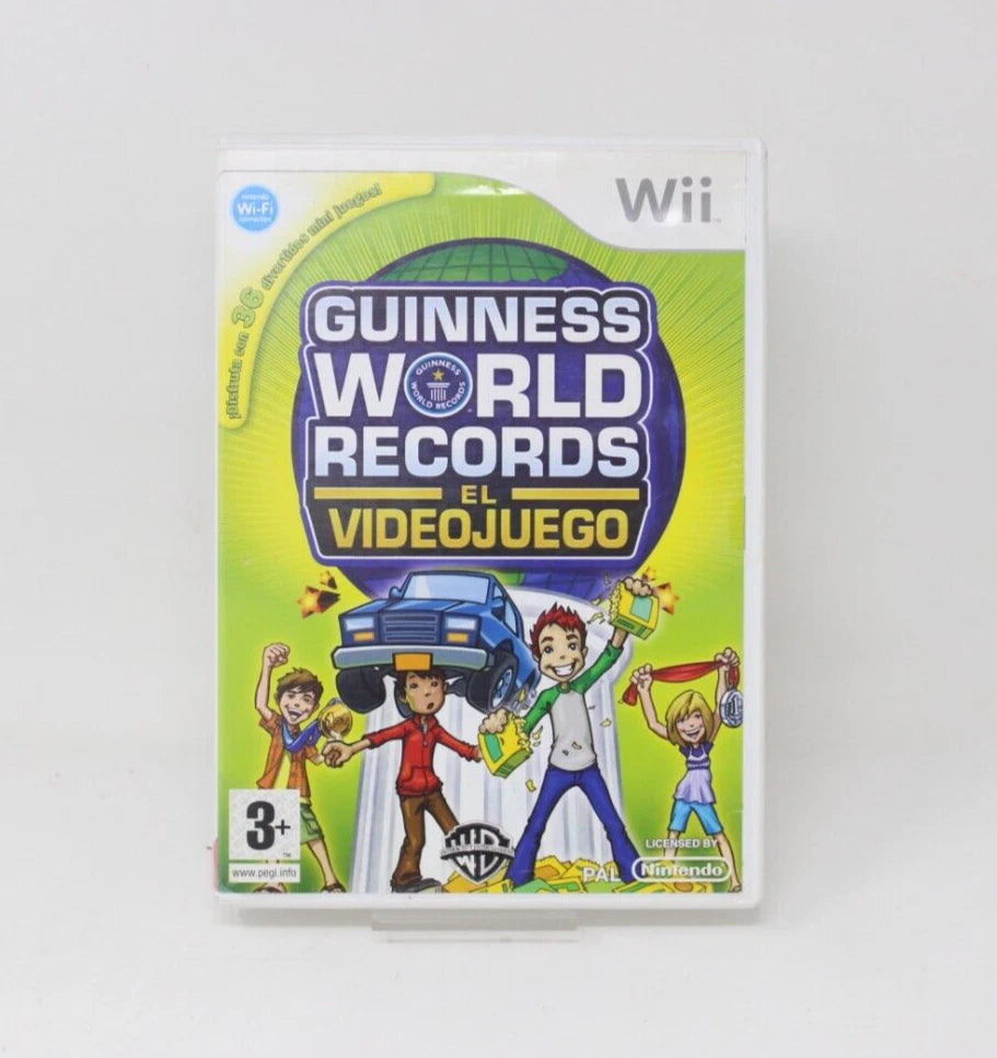 GUINNESS WORLD RECORDS EL VIDEOJUEGO nintendo WII PAL inv-6312