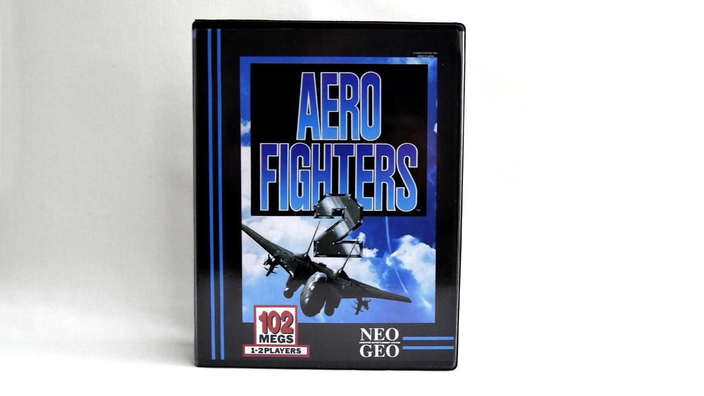 SONIC WINGS 2 AERO FIGHTERS  SOFTBOX  soft box Neo Geo  AES / MVS  neogeo