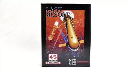 Last Resort ( black cover ) SOFTBOX  soft box Neo Geo  AES / MVS  neogeo