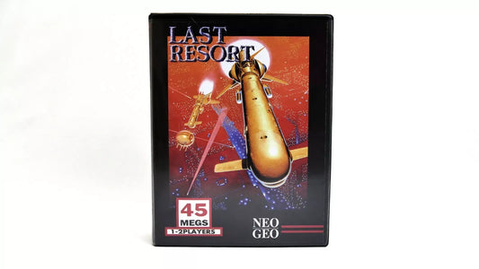 Last Resort ( black cover ) SOFTBOX  soft box Neo Geo  AES / MVS  neogeo