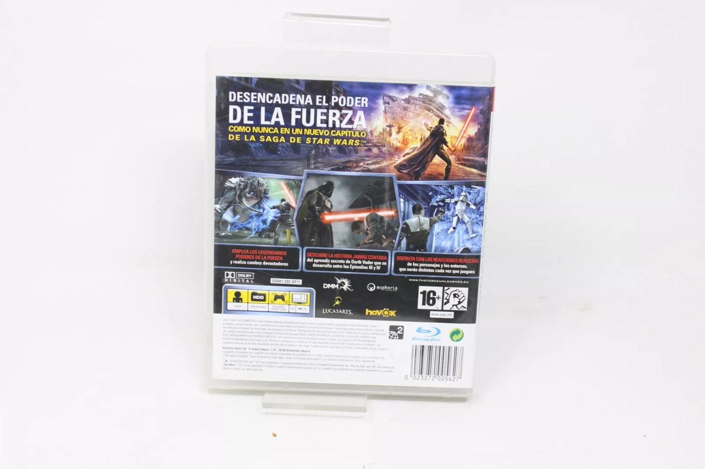 STAR WARS EL PODER DE LA FUERZA SONY FISICO INV-9445