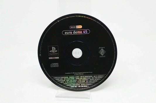 EURO DEMO 45 SCED-01819 9777922 PS1 PLAYSTATION PSX PS PAL INV-7387