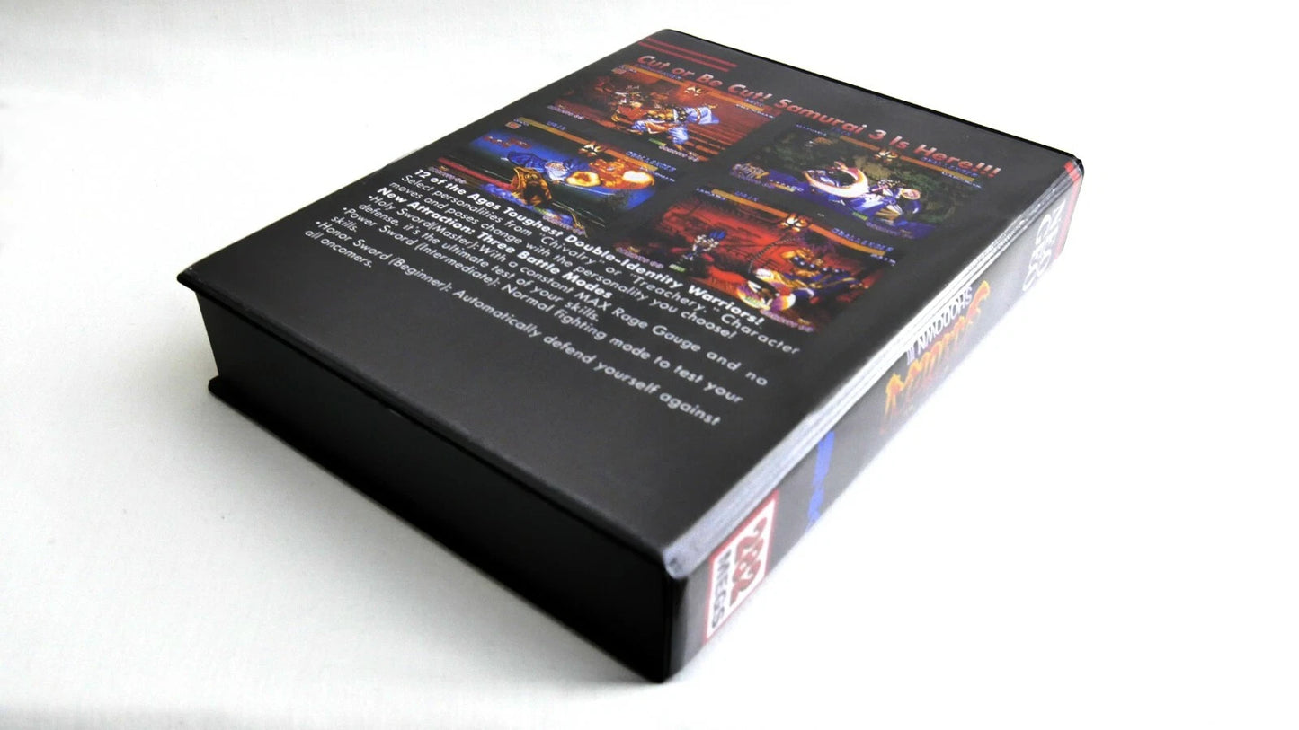 SAMURAI SHODOWN 3  SOFTBOX  soft box Neo Geo  AES / MVS  neogeo
