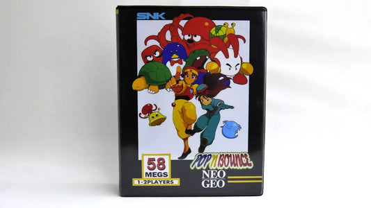 POP 'N BOUNCE  SOFTBOX  soft box Neo Geo  AES / MVS  neogeo