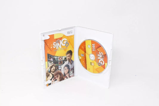 Let's sing 6 versión Española Nintendo Wii Pal inv-10655