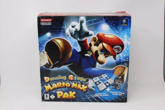 NINTENDO DANCING STAGE MARIO MIX PAK GAME CUBE INV-9008