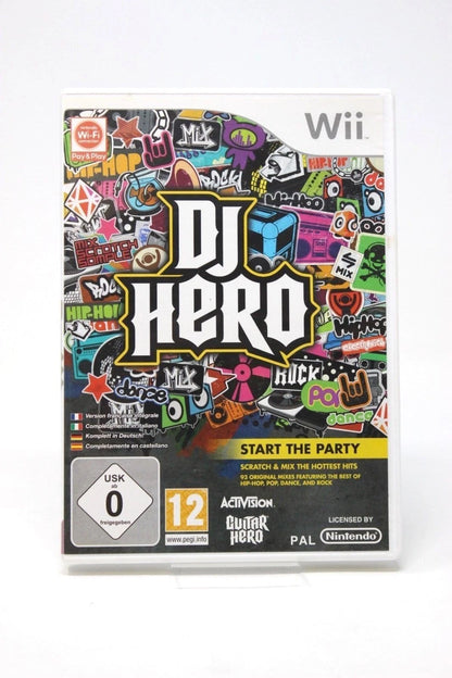 DJ HERO START THE PARTY Wii PAL inv-1351