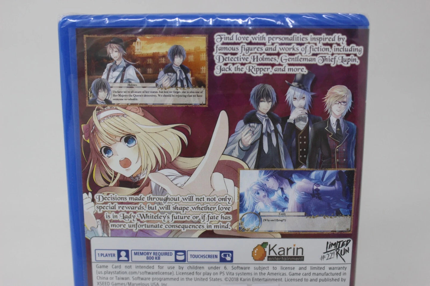 LONDON DETECTIVE MYSTERIA PRECINTADO SEALED NUEVO SONY PS VITA PSVITA