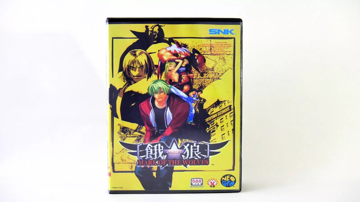 GAROU MARK OF THE WOLVES   SOFTBOX  Neo Geo  AES / MVS  neogeo SOFT BOX