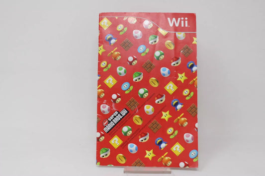 NEW SUPER MARIO BROS SOLO MANUAL NINTENDO Wii INV-6750