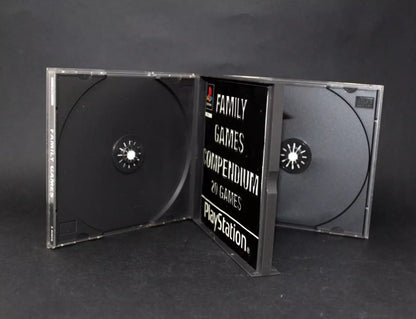 FAMILY GAMES COMPENDIUM 20 GAMES SOLO CAJA Y MANUAL PS1 PLAYSTATION INV-7425