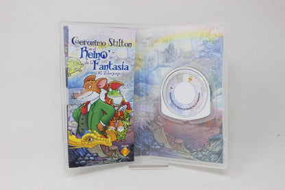 GERONIMO STILTON EN EL REINO DE LA FANTASÍA EL VIDEOJUEGO PSP SONY INV-6914