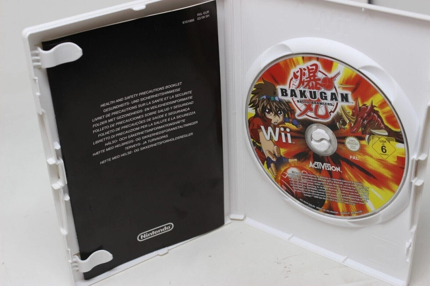 BAKUGAN BATTLE BRAWLERS NINTENDO Wii inv-9936