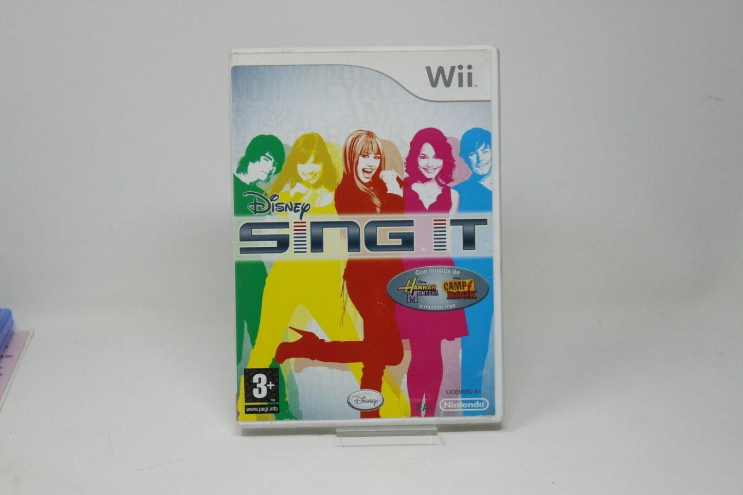 DISNEY SING IT NINTENDO Wii PAL inv-5986