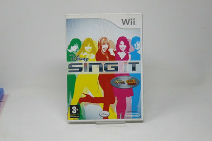 DISNEY SING IT NINTENDO Wii PAL inv-5986