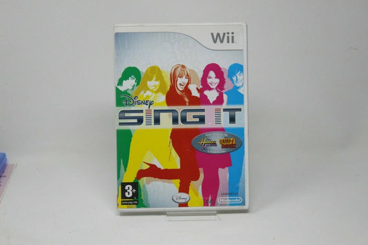 DISNEY SING IT NINTENDO Wii PAL inv-5986