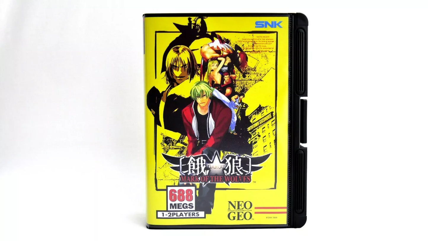 GAROU MARK OF THE WOLVES   SOFTBOX  Neo Geo  AES / MVS  neogeo SOFT BOX
