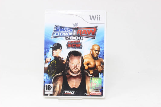 SMACKDOWN VS RAW 2008 FEAT ECW NINTENDO Wii inv-10107