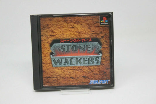 STONE WALKERS PS1 PLAYSTATION PSX PS1 JAPAN NTSC INV-2436