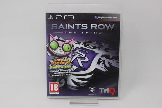 SAINTS ROW THE THIRD SONY PS3 PLAY STATION 3 INV-6844