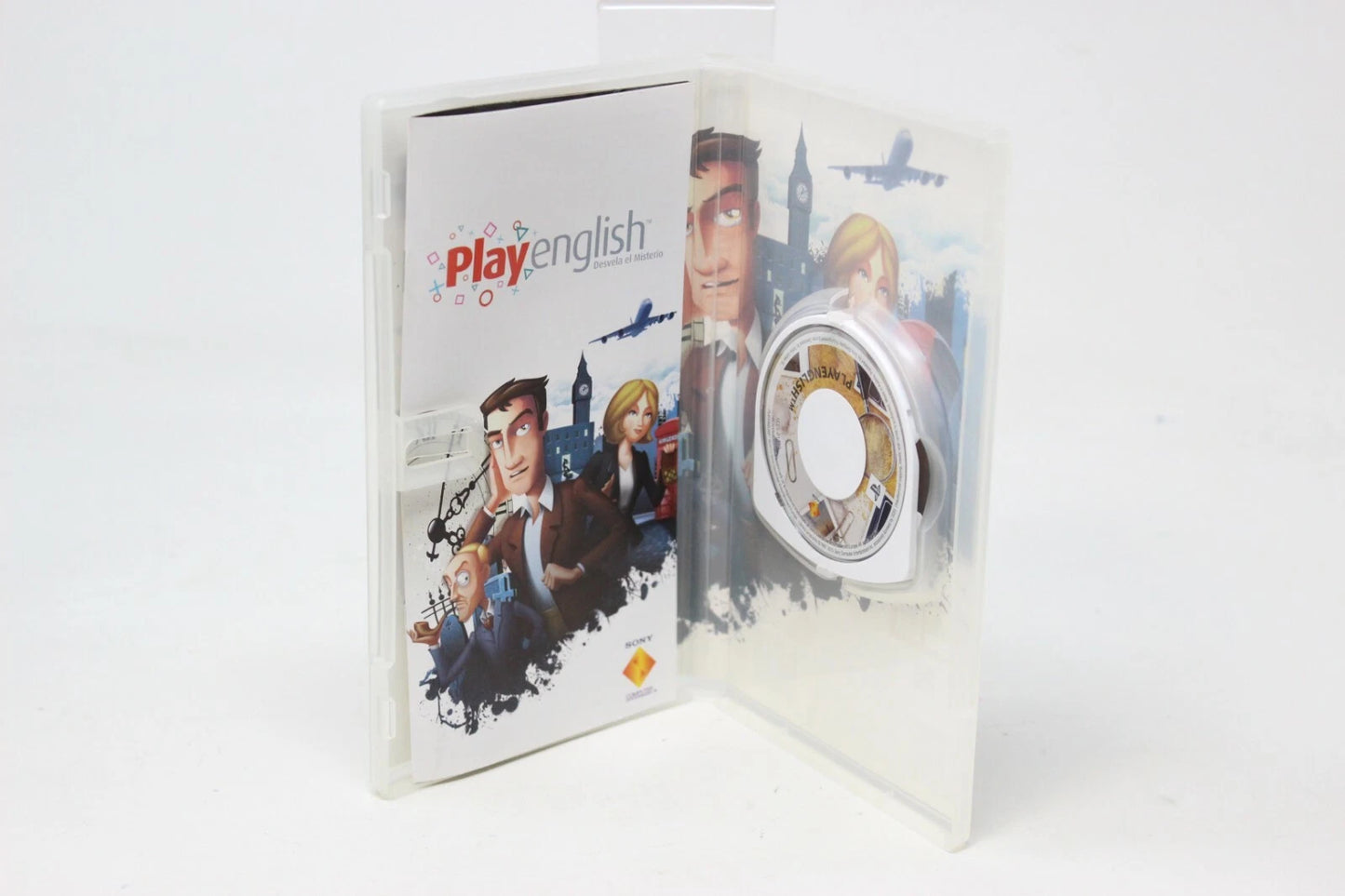 PLAY ENGLISH PSP SONY INV-3748