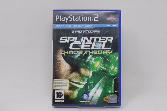 TOM CLANCY'S SPLINTER CELL: CHAOS THEORY - SONY PS2 PLAY STATION INV-8895