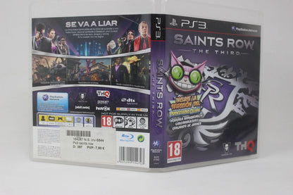 SAINTS ROW THE THIRD SONY PS3 PLAY STATION 3 INV-6844