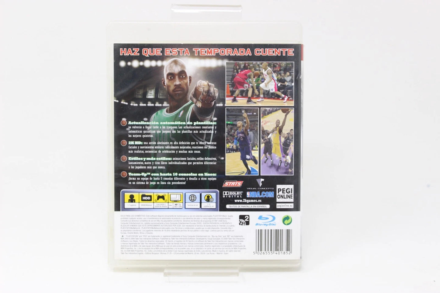 NBA 2K9 PLAYSTATION 3 PS3 SONY FISICO INV-10114
