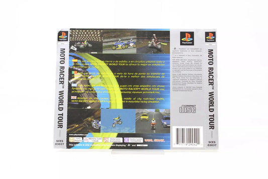 CONTRAPORTADA MOTO RACER PS1 PLAY STATION INV-9608