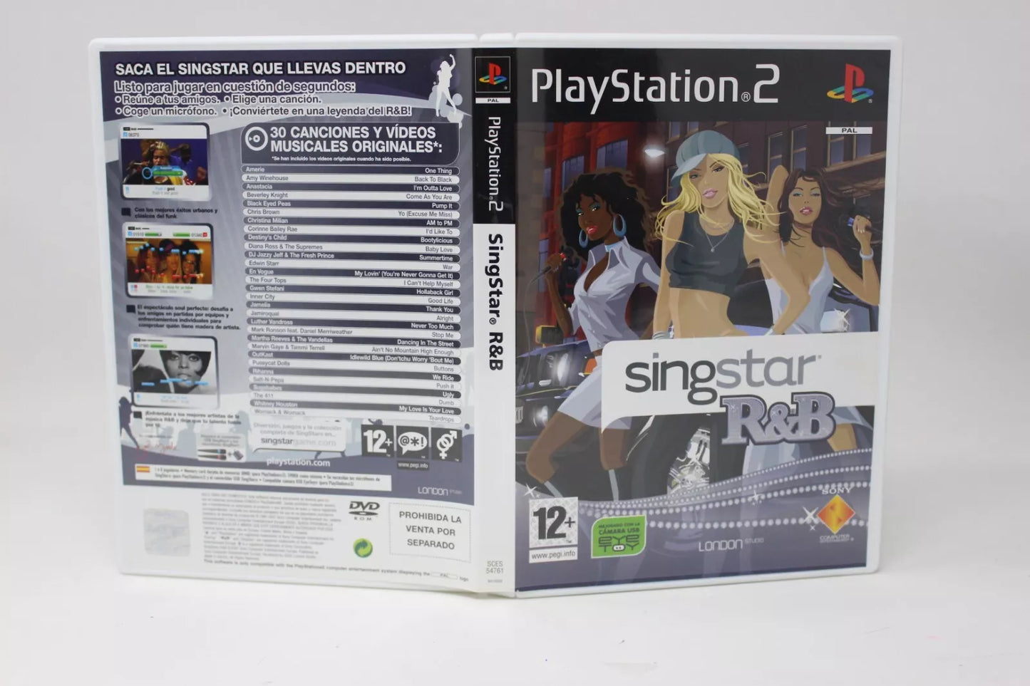 SING STAR R&B SONY PS2 PLAY STATION INV-11349
