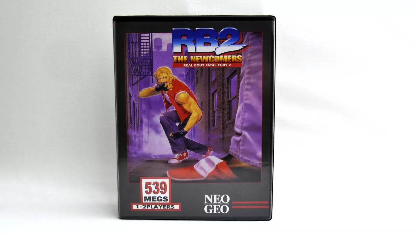 REAL BOUT 2 THE NEWCOMERS SOFTBOX  soft box Neo Geo  AES / MVS  neogeo