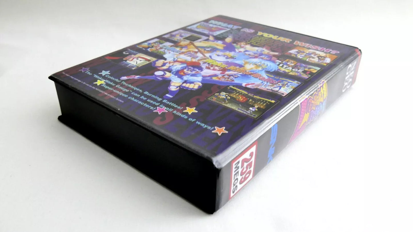 WAKU WAKU 7 SOFTBOX  soft box Neo Geo  AES / MVS  neogeo