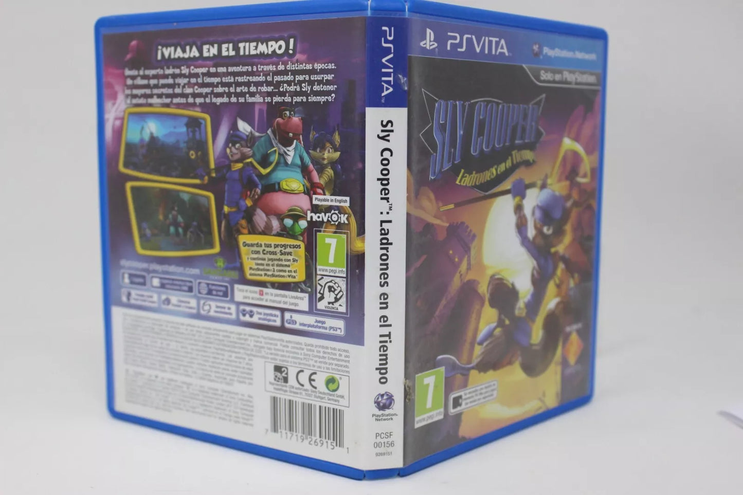 SLY COOPER LADRONES EN EL TIEMPO SONY PS VITA PSVITA INV-11384