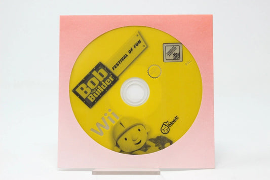 BOB THE BUILDER FESTIVAL OF FUN SOLO CD nintendo Wii PAL inv-2537