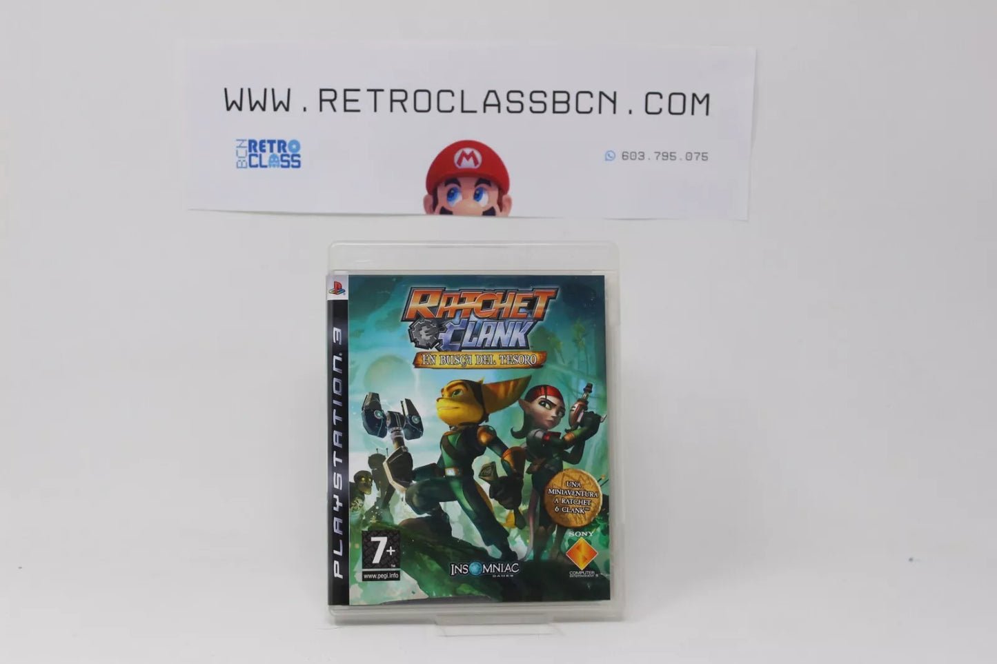 RATCHET & CLANK : EN BUSCA DEL TESORO PLAYSTATION 3 PS3 SONY FISICO INV-11057
