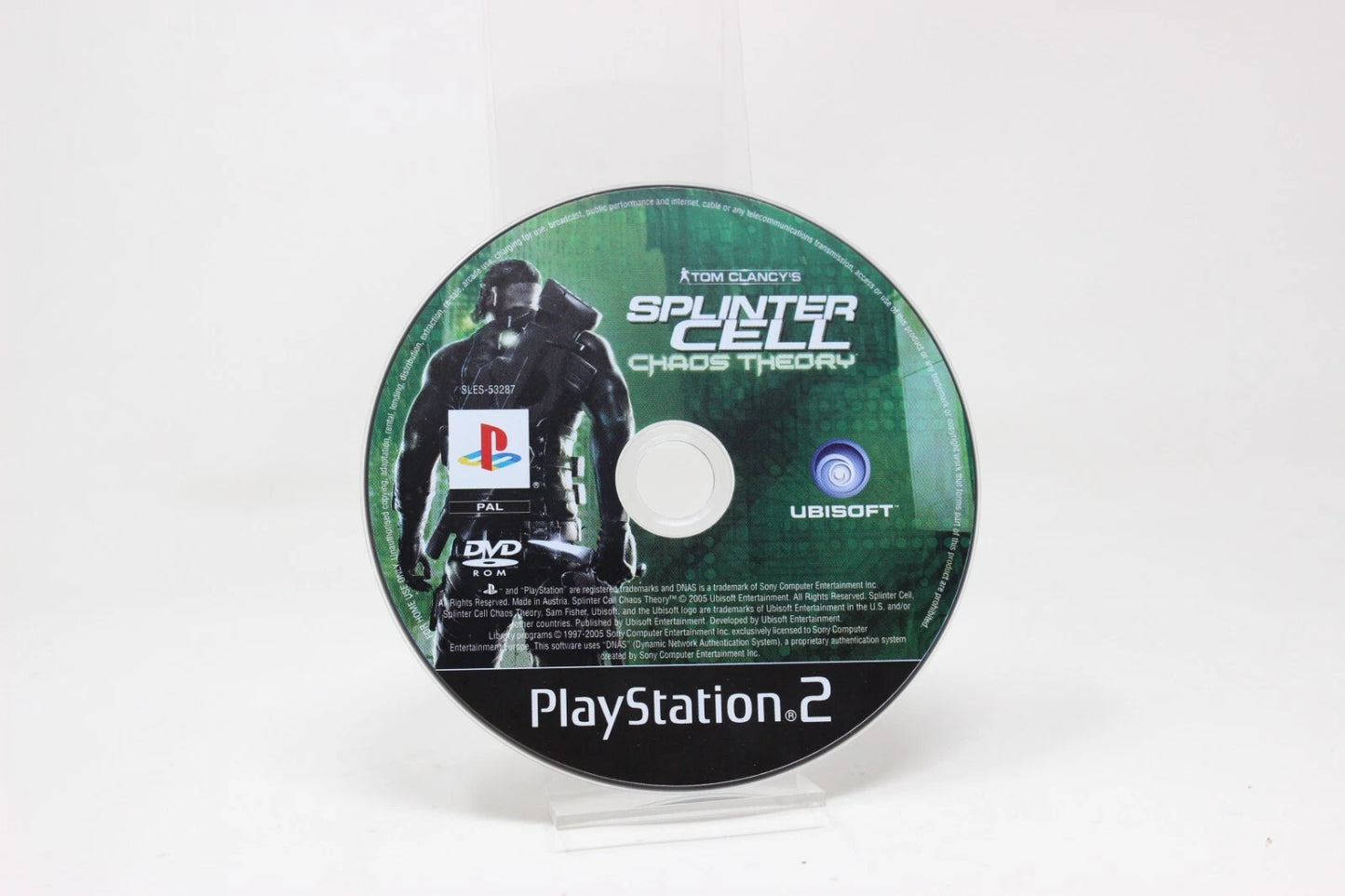 SPLINTER CELL SOLO CD PlayStation 2 ps2 PS 2 INV-9481
