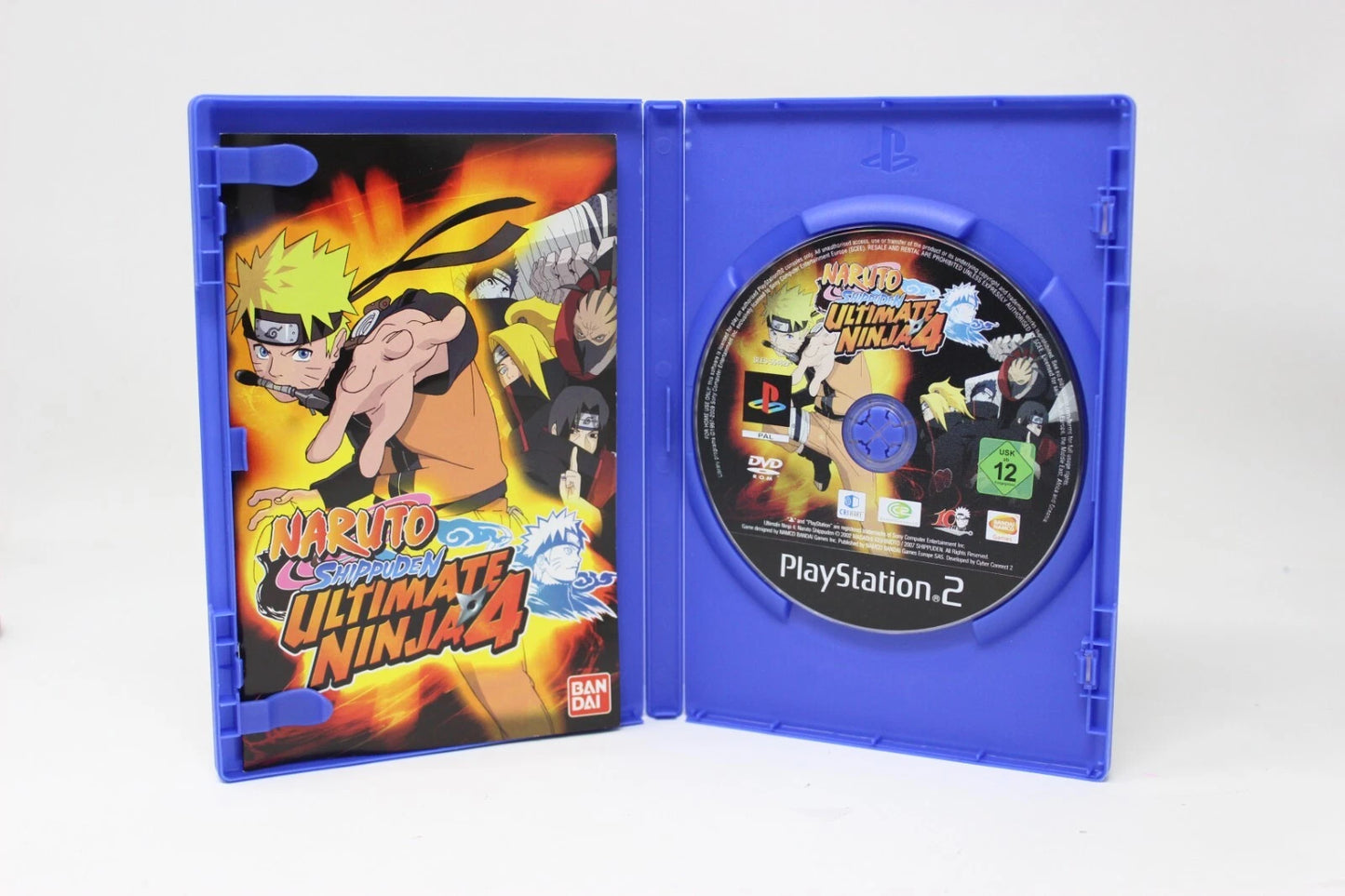 NARUTO ULTIMATE NINJA 4 SONY PS2 PLAY STATION INV-11354