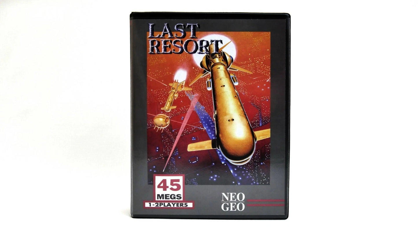 Last Resort ( Grey cover ) SOFTBOX  soft box Neo Geo  AES / MVS  neogeo
