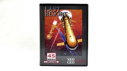 Last Resort ( Grey cover ) SOFTBOX  soft box Neo Geo  AES / MVS  neogeo