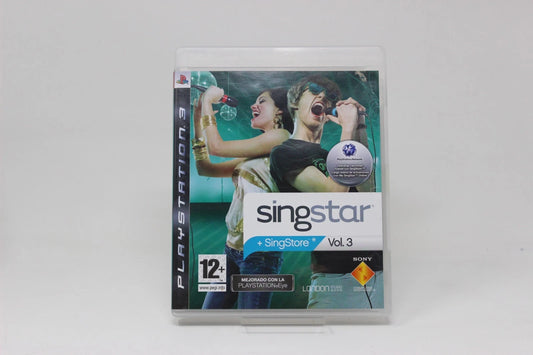 SINGSTAR VOL.3 - PS3 PLAY STATION INV-8200