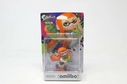 NINTENDO AMIIBO SPLATOON INKLING GIRL WIIU 3DS SWITCH NUEVO PRECINTADO