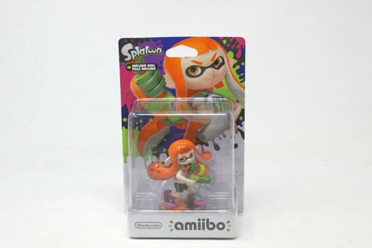 NINTENDO AMIIBO SPLATOON INKLING GIRL WIIU 3DS SWITCH NUEVO PRECINTADO