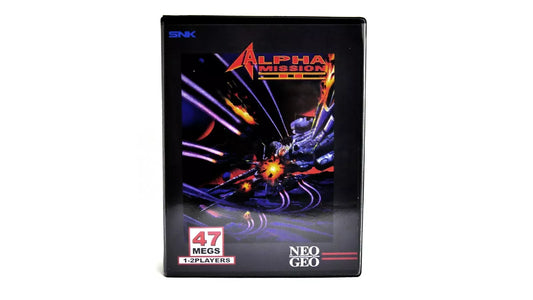 ASO ALPHA MISSION LAST MISSION  SOFTBOX  soft box Neo Geo  AES / MVS  neogeo
