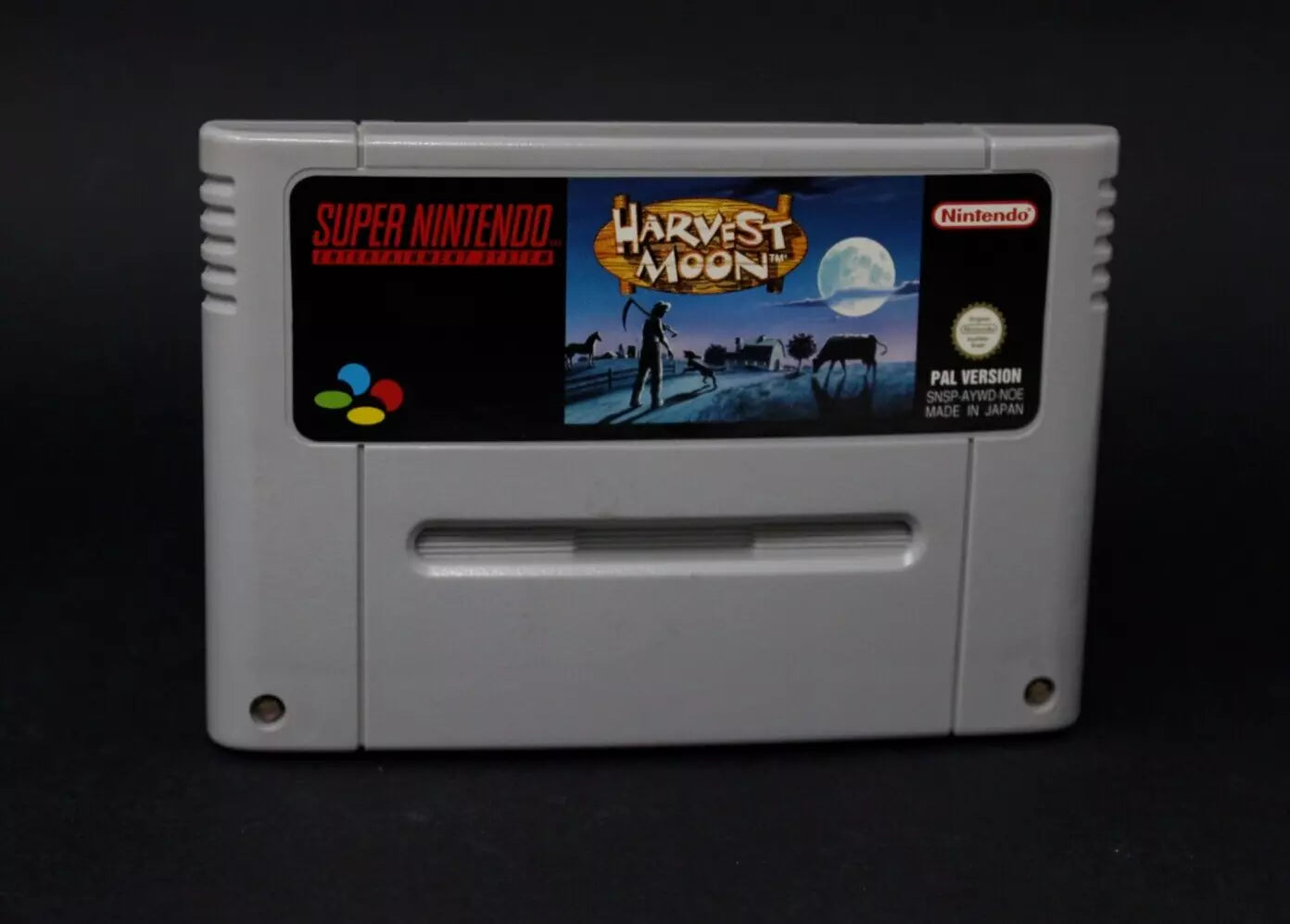 HARVEST MOON SUPER NINTENDO SNES PAL inv-3450