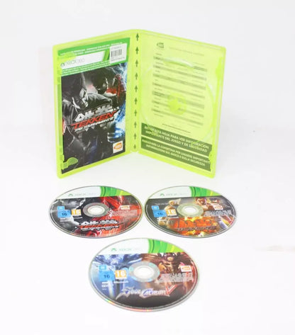 TEKKEN TAG TOURNAMENT 2 SOUL CALIBUR V TEKKEN 6 - PLAY STATION 3 PS3 INV-11470