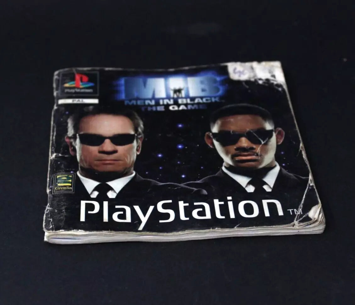 MIB MEN IN BLACK THE GAME SOLO CAJA Y MANUAL PS1 PLAYSTATION INV-7419