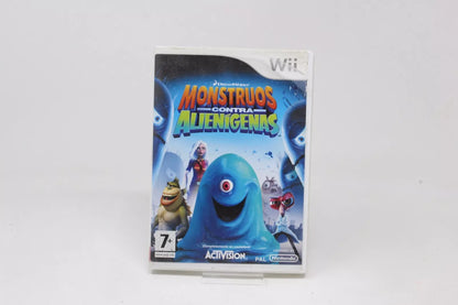 MONSTRUOS CONTRA ALIENIGENAS NINTENDO Wii inv-9968